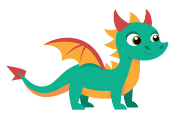 green dragon cartoon