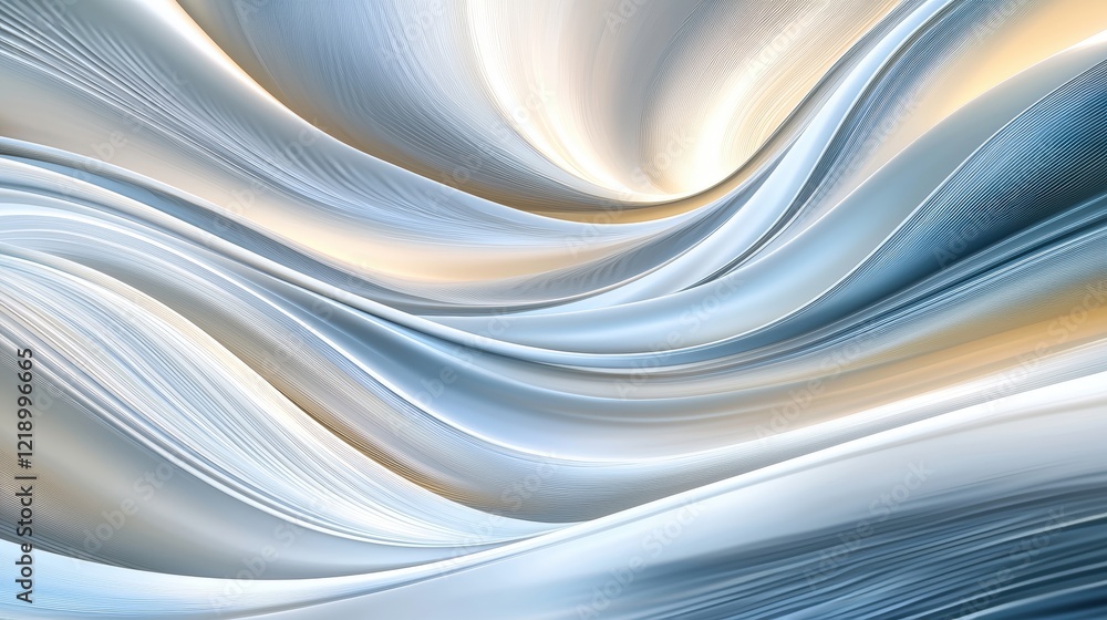 Aufkleber abstract background featuring smooth lines and curves in a flowing design with vibrant colors and a 