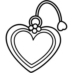 Love and Romance Line Art Vectors