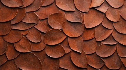 Rich brown textured surfaces adorned with intricate tactile patterns showcasing depth and organic elegance