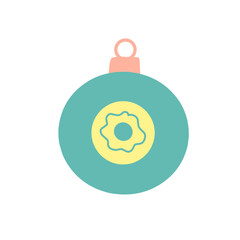 colorful Christmas Ornament icon
