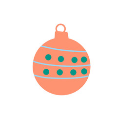 colorful Christmas Ornament icon