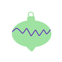 colorful Christmas Ornament icon