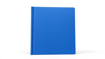 Blue Book Cover - Abstract Geometric Design