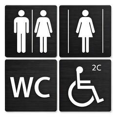 male and female signs