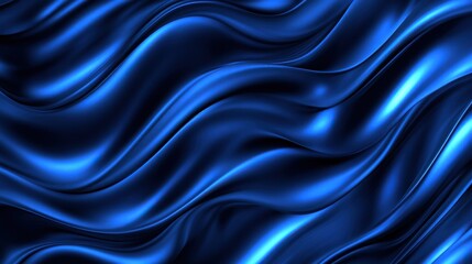 Fototapeta premium Abstract Luxury gradient Blue background. Smooth Dark blue with Black vignette Studio Banner