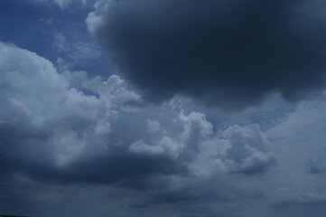 dark cloud sky