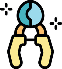 Nail clipper ensuring hygiene and cleanliness, effectively removing dirt and promoting healthy nail care