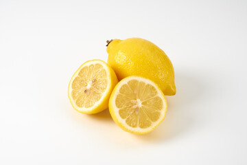 レモン　白バック