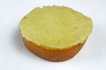 apem cake isolated on white
