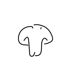 vegetables line vector art