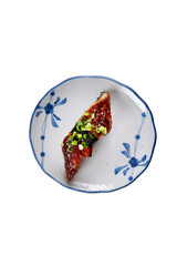 Eel sushi png file with white background 흰배경의 장어초밥 png파일