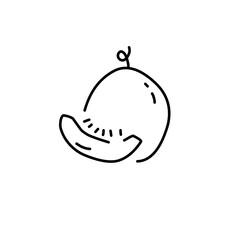 vegetables line vector art