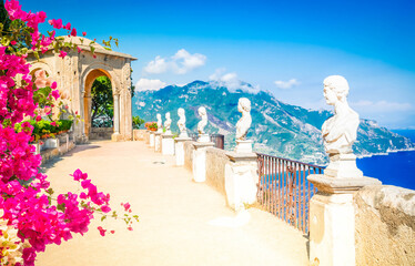 Ravello village, Amalfi coast of Italy