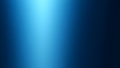 Smooth Blue Gradient Background with Subtle Light Source