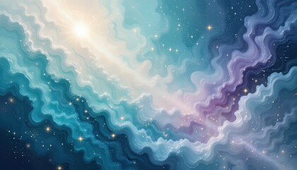 background with waves