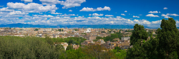 Obraz premium Rom, Italien, Panorama