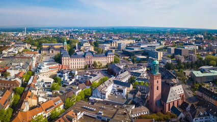 Darmstadt, Hessen, Luftbild