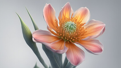 orange lily flower wallpaper background