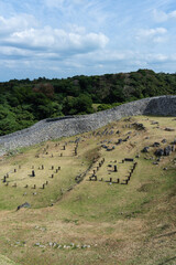 今帰仁城跡・志慶真門郭（しげまじょうかく）・沖縄県・1月