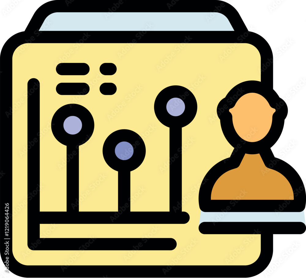 Poster website administrator managing control panel, adjusting options and settings, optimizing performance