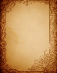 vintage paper texture background, ephemera junk journal page border backdrop