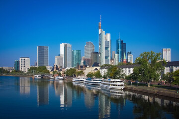 Fototapeta premium Frankfurt am Main, Skyline
