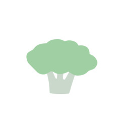 Vegetables colorful vector icon