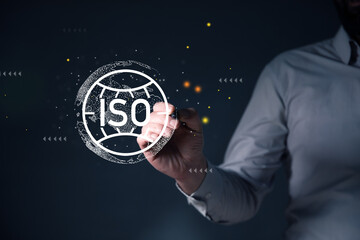 Touching on screen with ISO