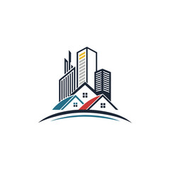 Fototapeta premium Professional Property Logo Vector - Custom Real Estate DesignsDiscover high-quality property logo vectors perfect for your real estate business. 