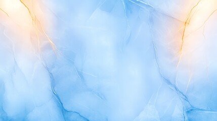 Fototapeta premium Abstract blue marble texture with soft lighting, ideal for backgrounds in digital design projects