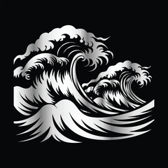 Nature Logo: Pine Forest, River & Rocks Hand-Drawn for Unique Painting & Design Creations.
Hand-Drawn Hill and River: Mountain Club Artwork for Adventure T-Shirts and Creative Painting Design.
