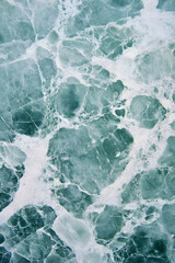 Obraz premium Natural marble texture, Green and White Italian Marble background, abstract granite stone surface