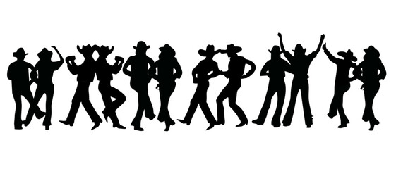 Grouping line dance