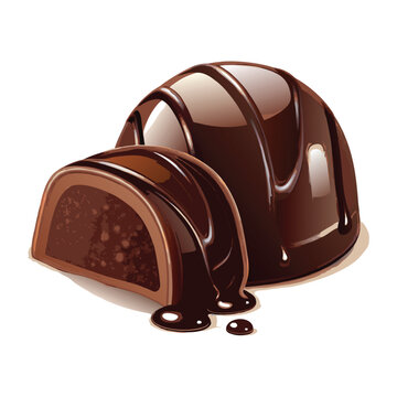  vector illustration of a choko choko choklet
