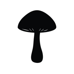 mushroom vector image illustration and artwork on white background