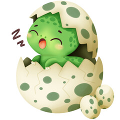 cute cartoon dinosaur