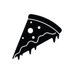 slice of pizza vector image illustration and artwork on white background