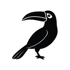 Fototapeta premium toucan bird vector image illustration and artwork on white background