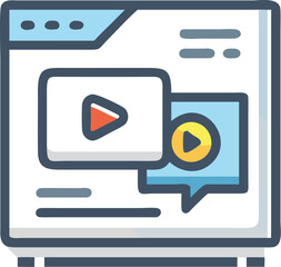 set of icons for web design