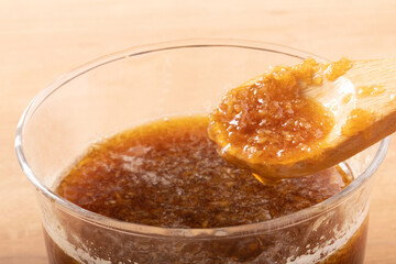 焼肉のたれ（大根おろし　レモン汁　醤油　みりん　砂糖）