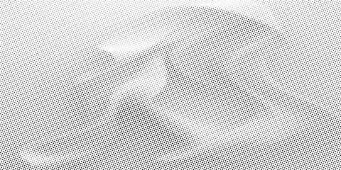 Yellow orange halftone pattern. Retro comic gradient background. Square pixilated dot cartoon texture. Pop art faded gradient pattern. Vector backdrop.