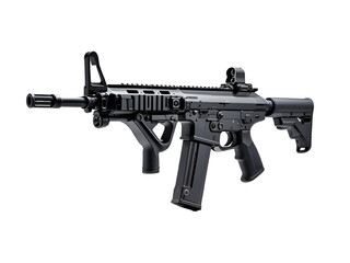 rifle isolated