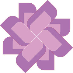 Adobe IllustrLuxury logo with luxury concept. Purple logo design for company logo, business, web design etc. Transparent background.ator Artwork