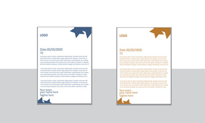 creative letterhead design