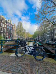 Fototapeta premium Houses of Amstardam, Netherlands