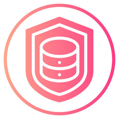 security services gradient icon