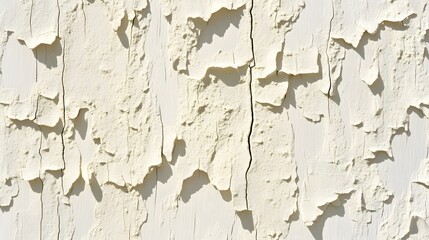 Obraz premium Cracked Peeling Paint Texture on Weathered Wood Surface