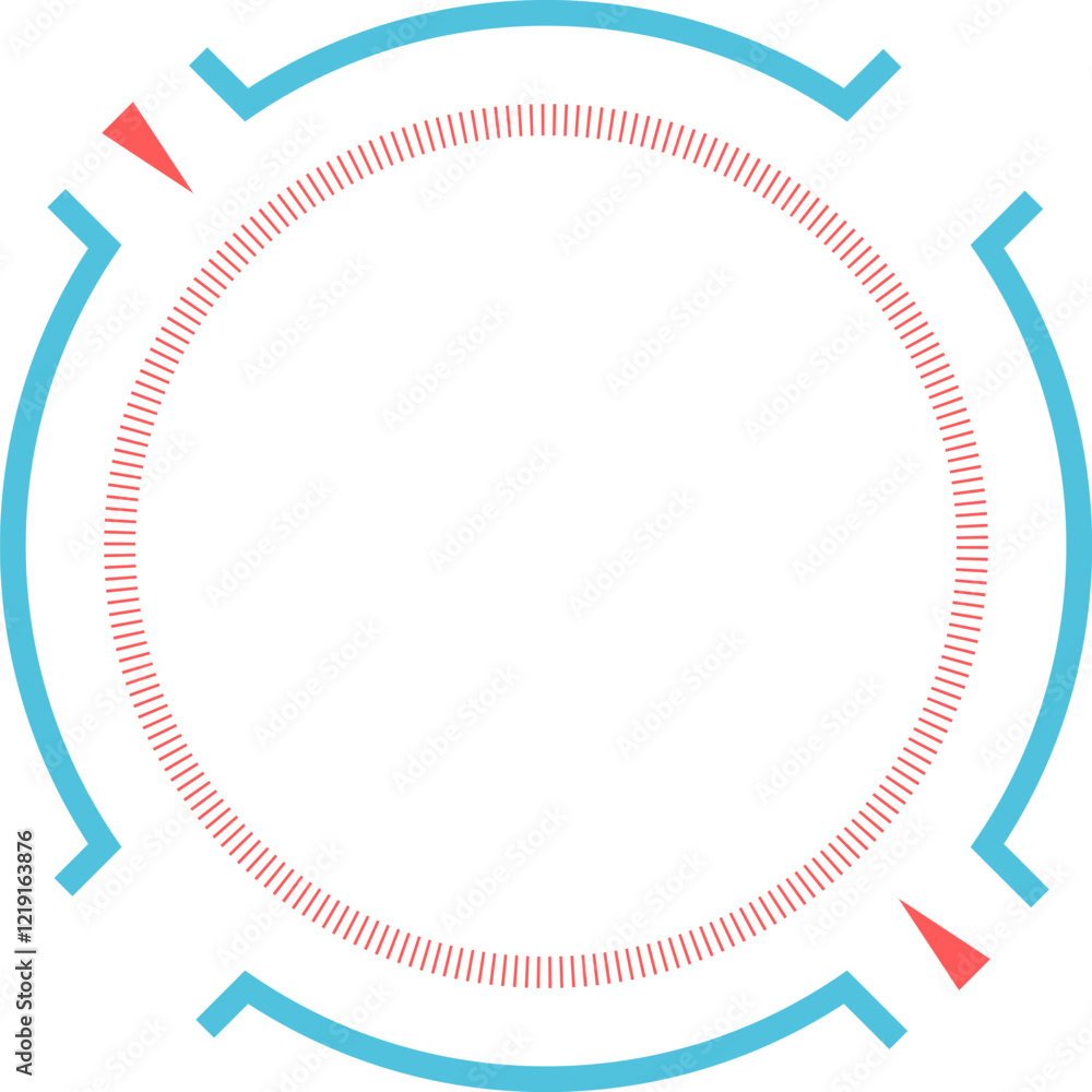 Poster futuristic loading bar with progress indicator and geometric shapes creating a modern and technologi