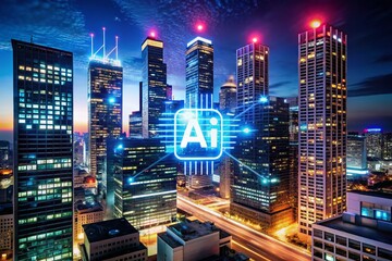 Night Photography: AI Logo Designs for Marketing Success